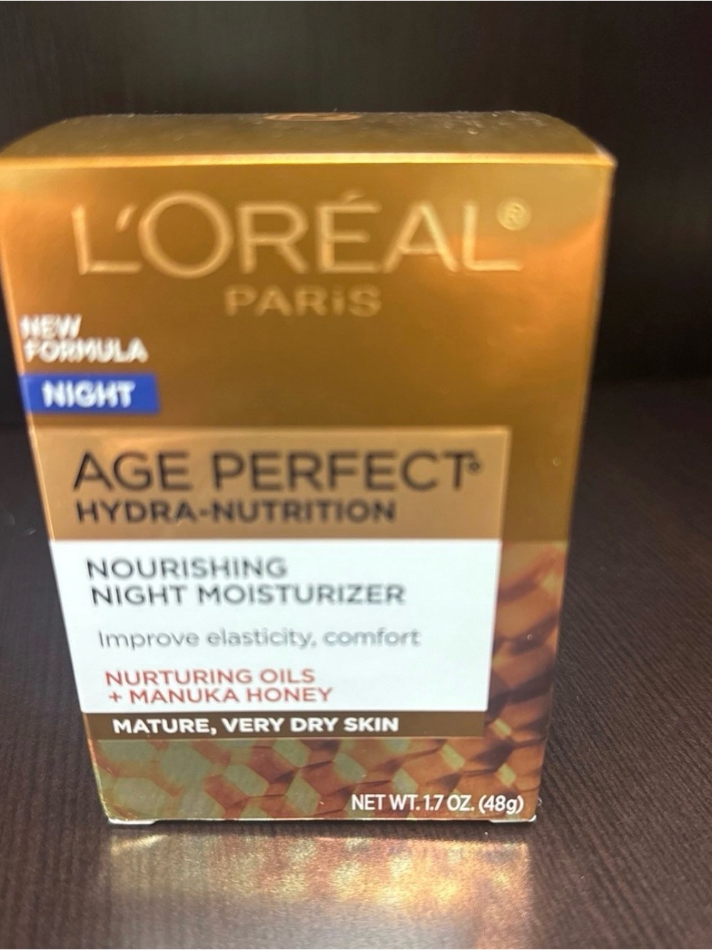 L’Oreal Age Perfect Hydra-Nutrition Nourishing Night Moisturizer-New